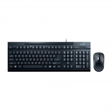 Купити Комплект клавіатура+миша Genius KM-125 USB Black - фото 1