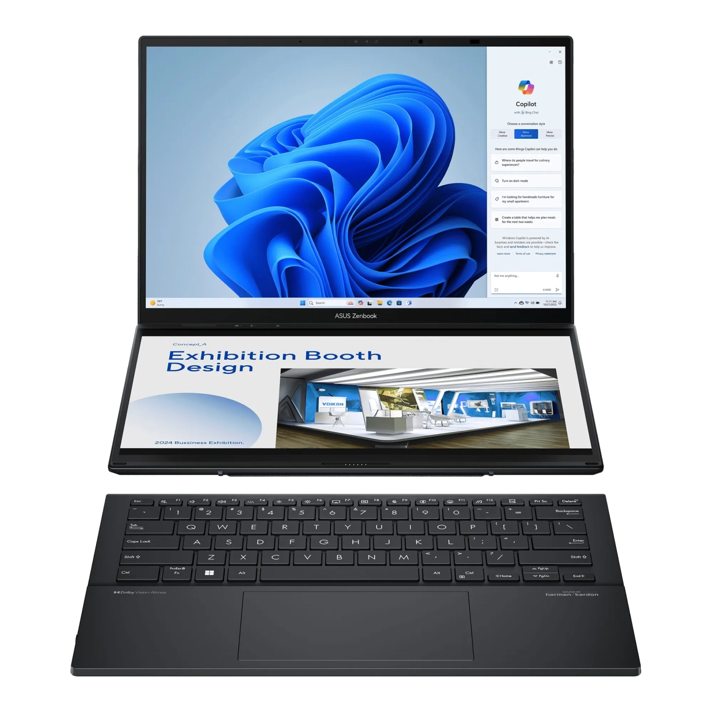 Купити Ноутбук Asus Zenbook Duo UX8406MA-PZ044W (90NB12U1-M001L0) - фото 1