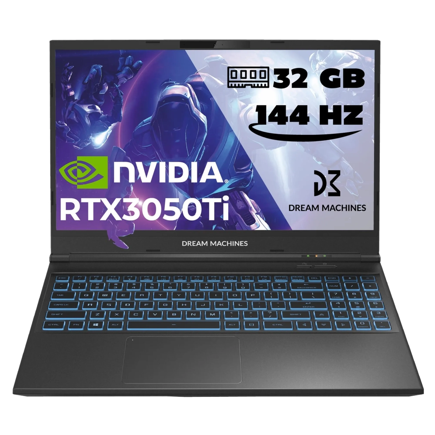 Купить Ноутбук Dream Machines RG3050Ti-15 (RG3050TI-15UA39) - фото 1