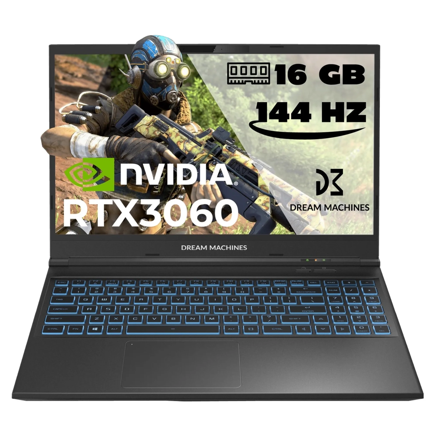 Купить Ноутбук Dream Machines RG3060-15 (RG3060-15UA33) - фото 1