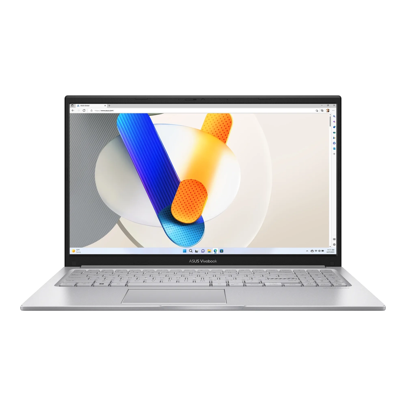 Купить Ноутбук Asus Vivobook 15 X1504VA-BQ500 (90NB10J2-M00PJ0) Cool Silver - фото 1