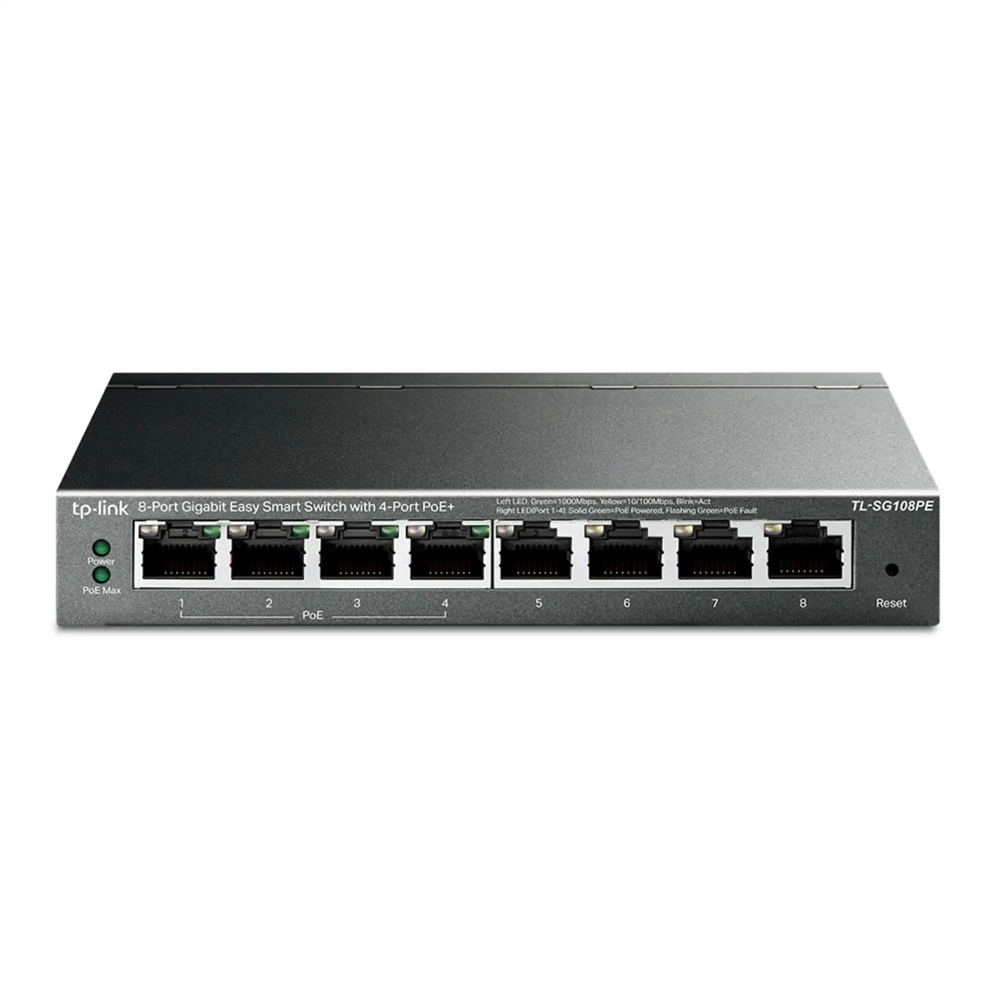 Купити Комутатор TP-LINK TL-SG108PE - фото 1