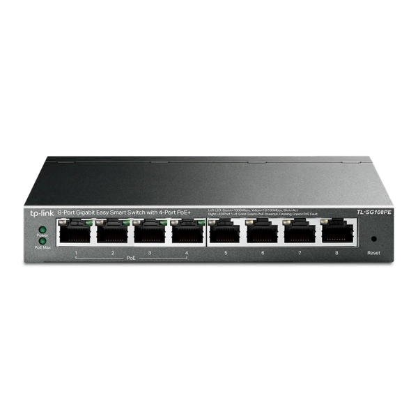 Купити Комутатор TP-LINK TL-SG108PE - фото 1