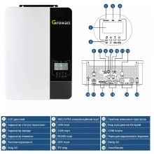 Купити Автономний Off-Grid инвертор Growatt SPF5000ES - фото 7