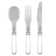 Купить Набор туристической посуды Neo Tools 3-in-1 Camping Cutlery Set (63-148) - фото 1