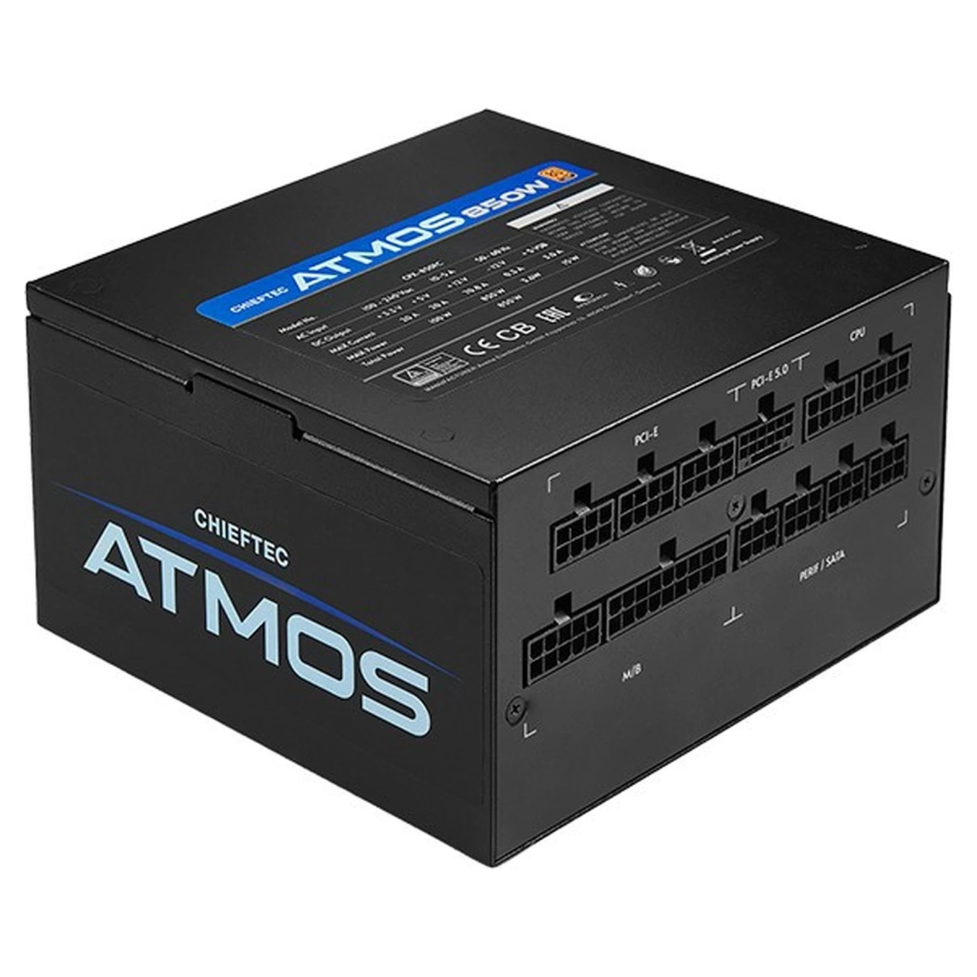 Купить Блок питания CHIEFTEC ATMOS PCIE5 850W (CPX-850FC) - фото 1