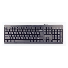 Купити Клавіатура Gembird KB-UM-106-RU USB Black (KB-UM-106-RU) - фото 1