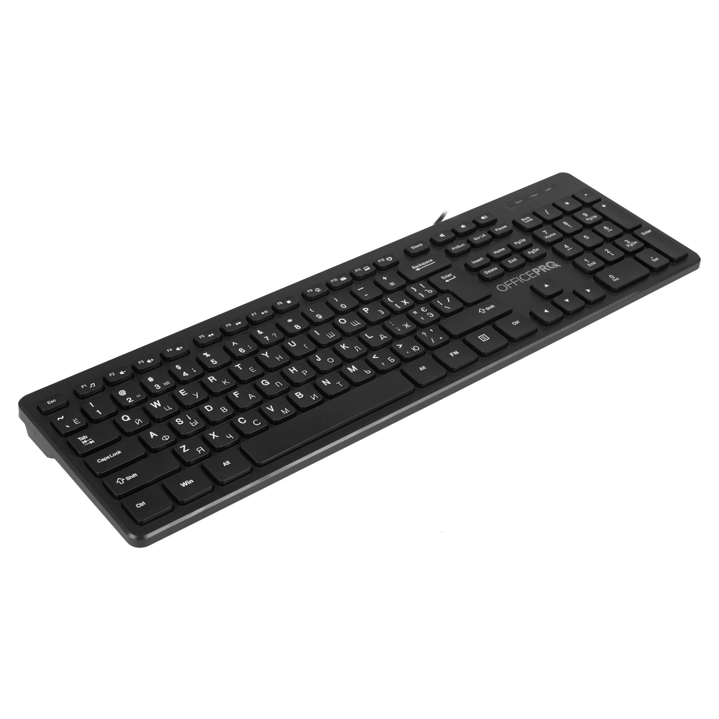Купити Клавіатура OfficePro SK276 USB Black (SK276) - фото 3