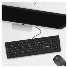 Купити Клавіатура OfficePro SK276 USB Black (SK276) - фото 4
