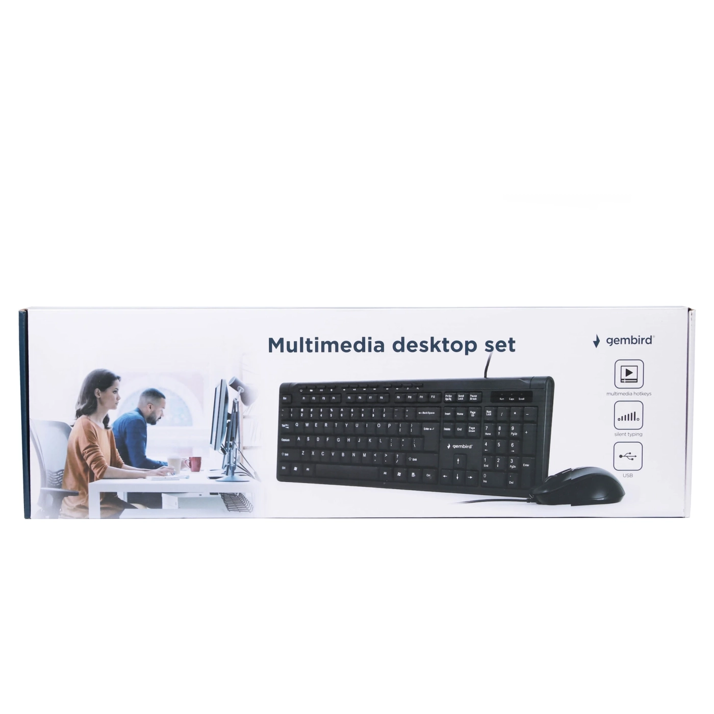 Купити Комплект клавіатури та миші Gembird KBS-UM-03-UA USB - фото 5