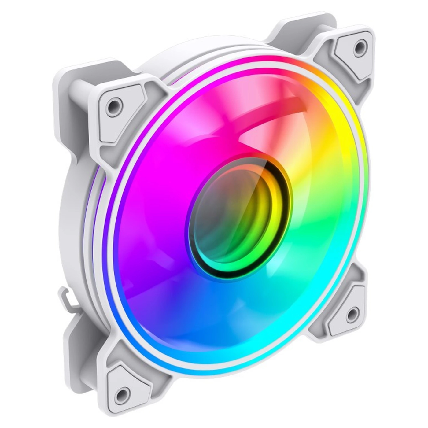 Купити Вентилятор Gamemax Dual Ring Infinity WH - фото 4