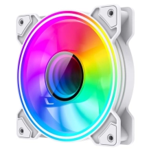 Купити Вентилятор Gamemax Dual Ring Infinity WH - фото 6