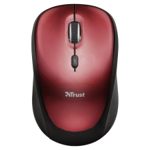 Купити Миша Trust Yvi+ Silent Eco Wireless Red (24550) - фото 1