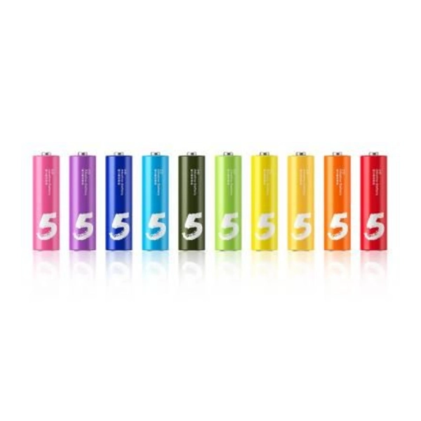 Купити Батарейка ZMi RAINBOW ALKALINE * 10 шт (NQD4000RT / 6934263400281) - фото 1