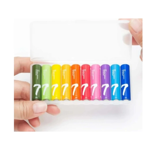 Купити Батарейки Xiaomi Alkaline Battery ZMI Rainbow ZI7 LR03 (AAA) (10шт) (NQD4001RT) - фото 3