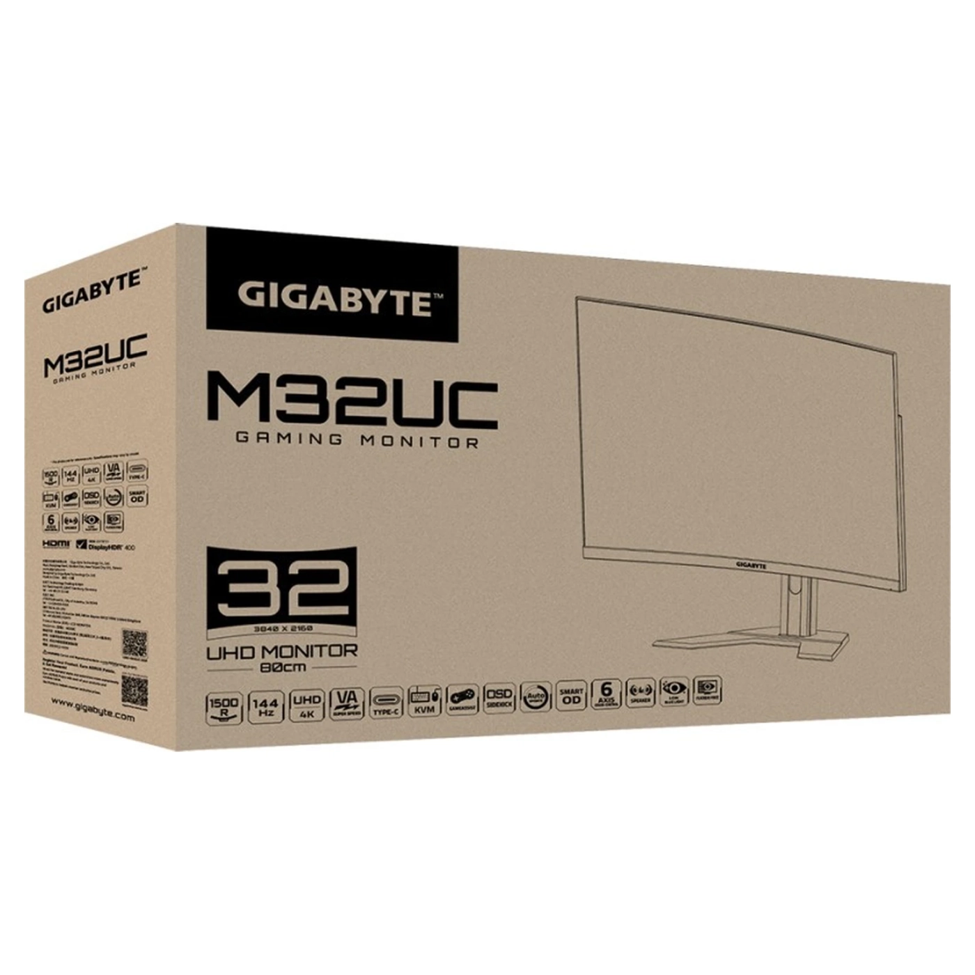 Купить Монитор 31.5" GIGABYTE M32UC - фото 9