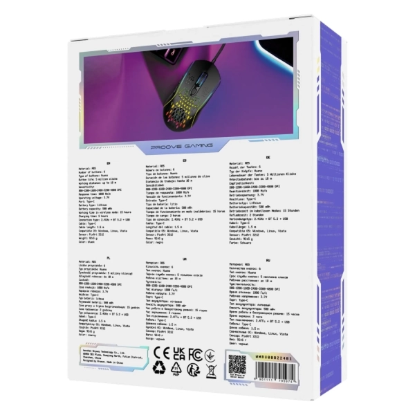 Купити Мишка Proove Gaming Buzz (WMBU00022401) - фото 8