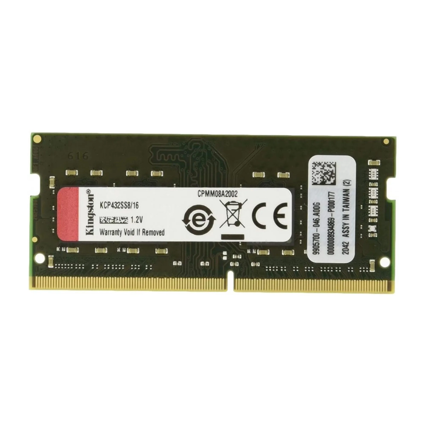 Купити Модуль пам'ті Kingston DDR4-3200 16GB SODIMM (KCP432SS8/16) - фото 1