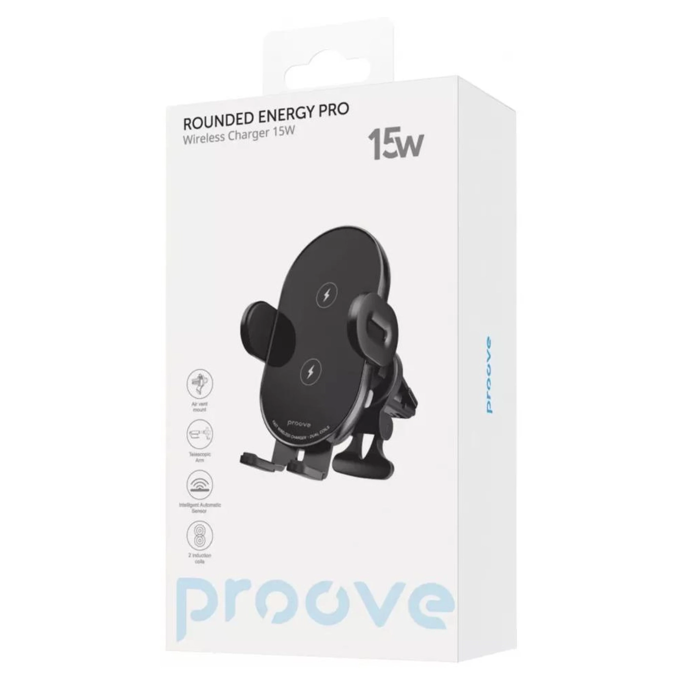 Купить Автодержатель Proove Rounded Energy Pro 15W (WHRP15010001) - фото 6