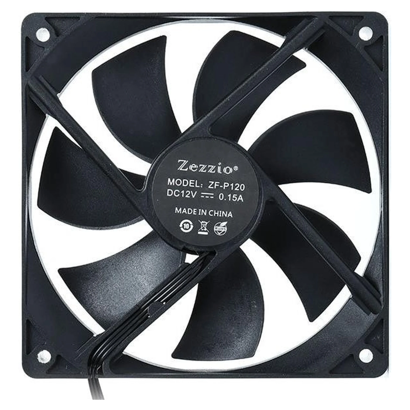 Купити Вентилятор Zezzio ZF-P120 2pin - фото 3