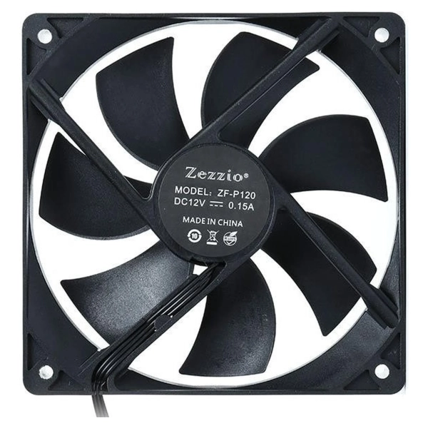 Купити Вентилятор Zezzio ZF-P120 2pin - фото 3