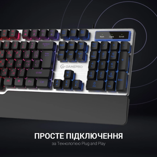Купити Клавіатура GamePro GK599 - фото 10