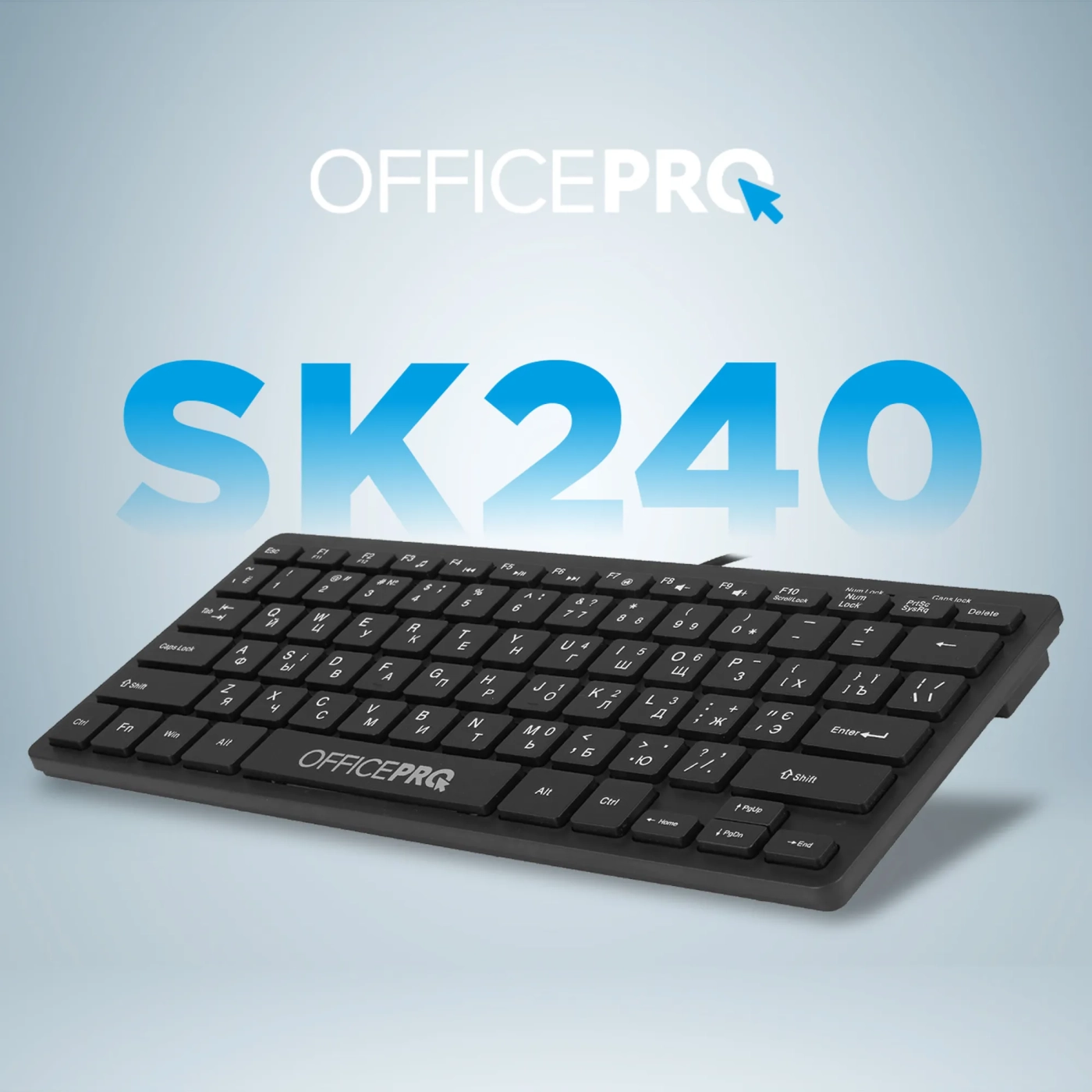 Купити Клавіатура Officepro SK240 - фото 4