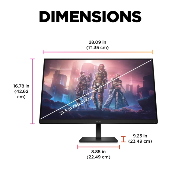 Купити Монітор 31.5" HP OMEN 32q (780K0E9) - фото 13