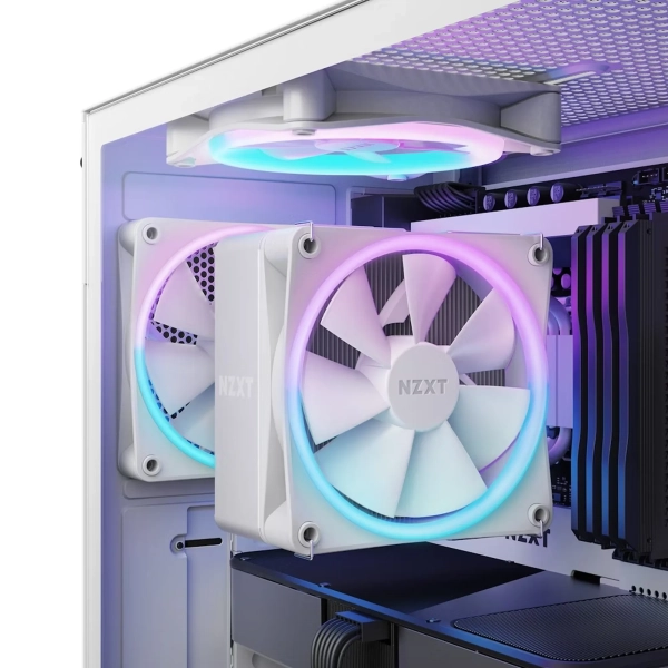 Купити Процесорный кулер NZXT T120 RGB White (RC-TR120-W1) - фото 4