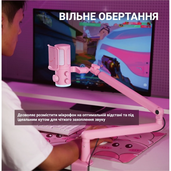 Купити Мікрофон Fifine TAM6P Pink - фото 12