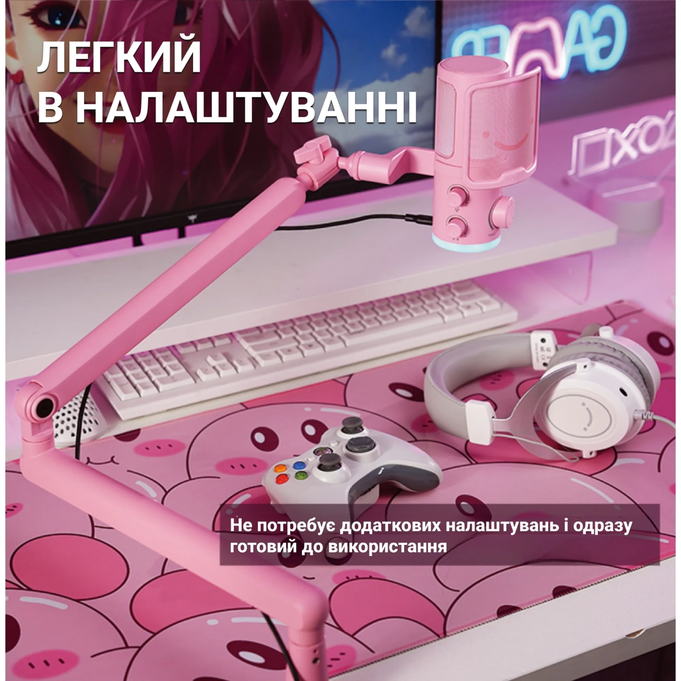 Купити Мікрофон Fifine TAM6P Pink - фото 13