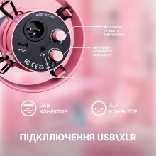 Купити Мікрофон Fifine T688P Pink - фото 6