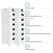 Купити Система зберігання енергії Afore AF30K-TH-1DY42.6K-LFP 30kW 42.624kWh 2BAT LiFePO4 6000 циклів - фото 4
