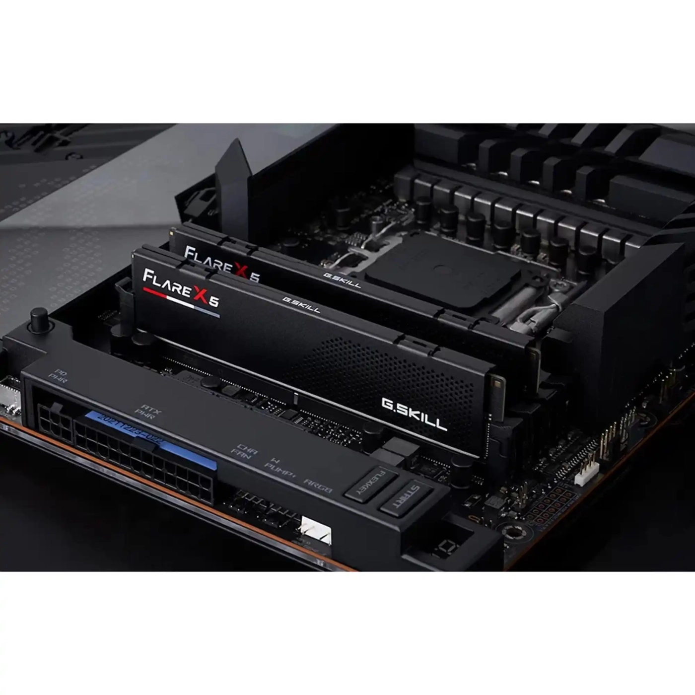 Купити Модуль пам'яті G.Skill Flare X5 Black DDR5-6000 32GB (2x16GB) CL36-48-48-96 1.25V AMD EXPO (F5-6000J3648D16GX2-FX5) - фото 4