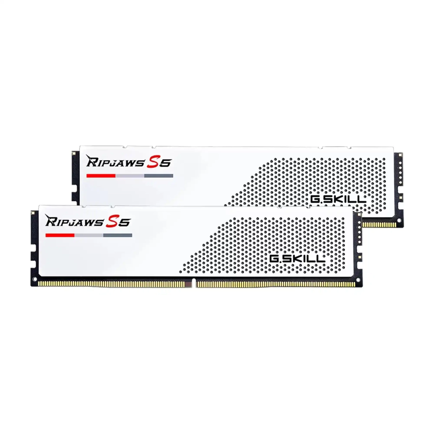 Купити Модуль пам'яті G.Skill Ripjaws S5 White DDR5-6000 32GB (2x16GB) Intel XMP (F5-6000J3648D16GX2-RS5W) - фото 1