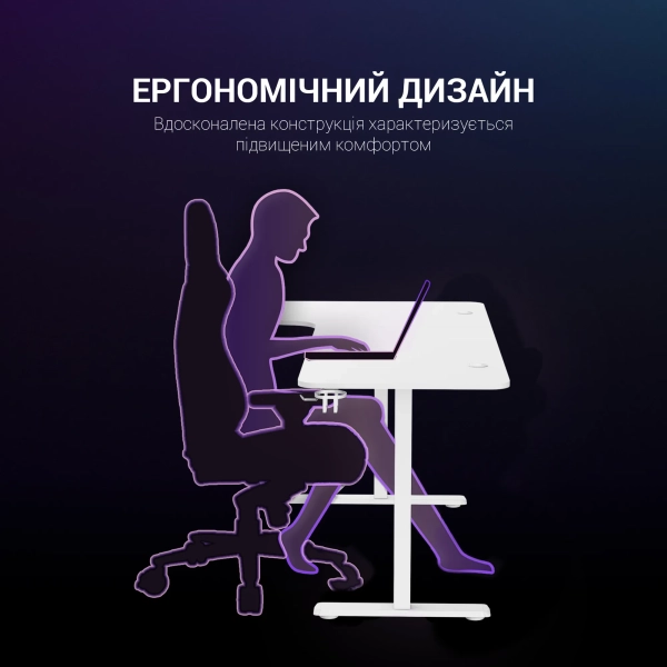 Купити Комп'ютерний стіл GamePro GDC216W - фото 10