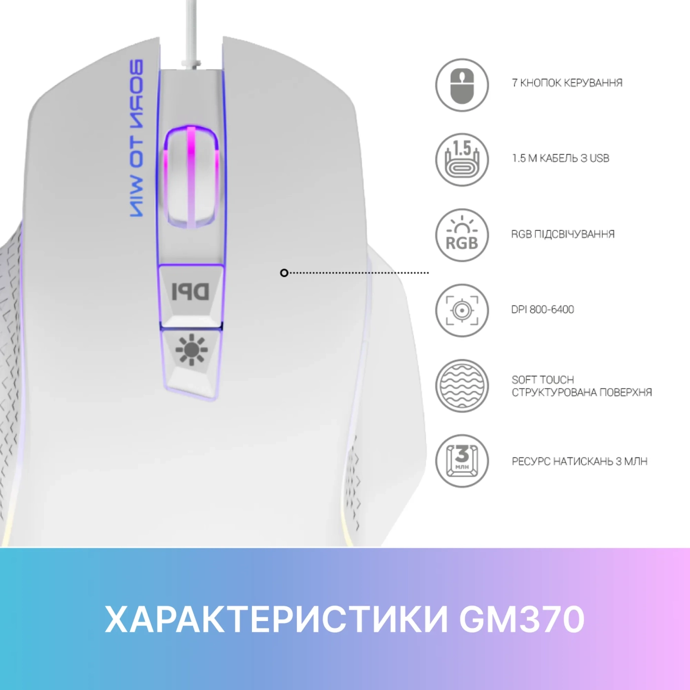 Купить Мышь GamePro GM370 - фото 11