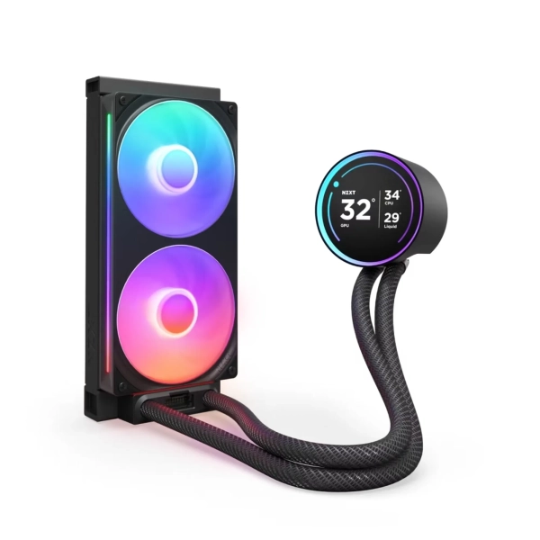 Купить Система водяного охлаждения NZXT Kraken Elite 240 RGB Black (RL-KR24E-B2) - фото 2