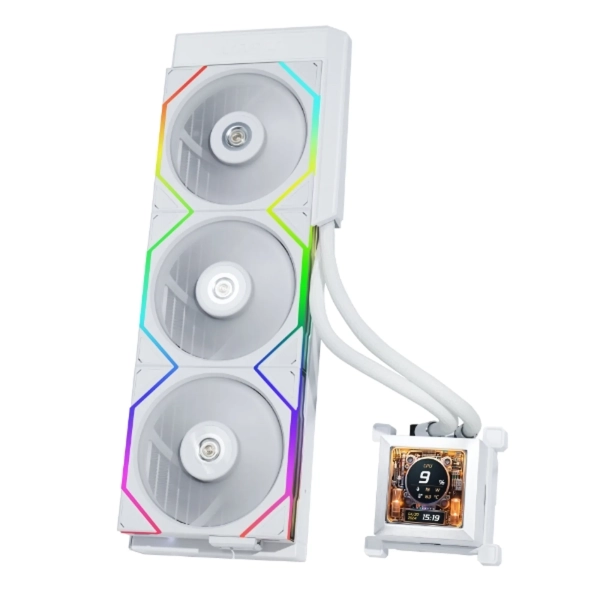 Купити Система водяного охолодження Lian Li HydroShift LCD 360TL White (G89.GHSLCD36TW.00) - фото 1