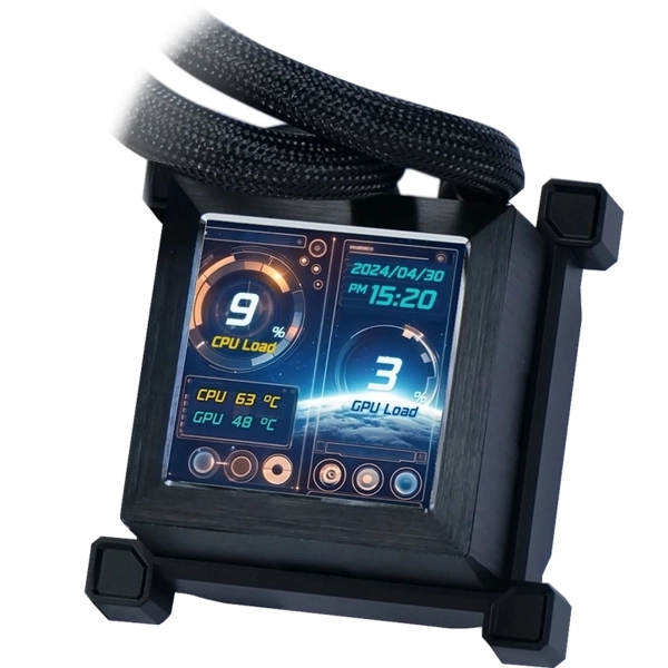 Купити Система водяного охолодження Lian Li HydroShift LCD 360TL White (G89.GHSLCD36TW.00) - фото 11