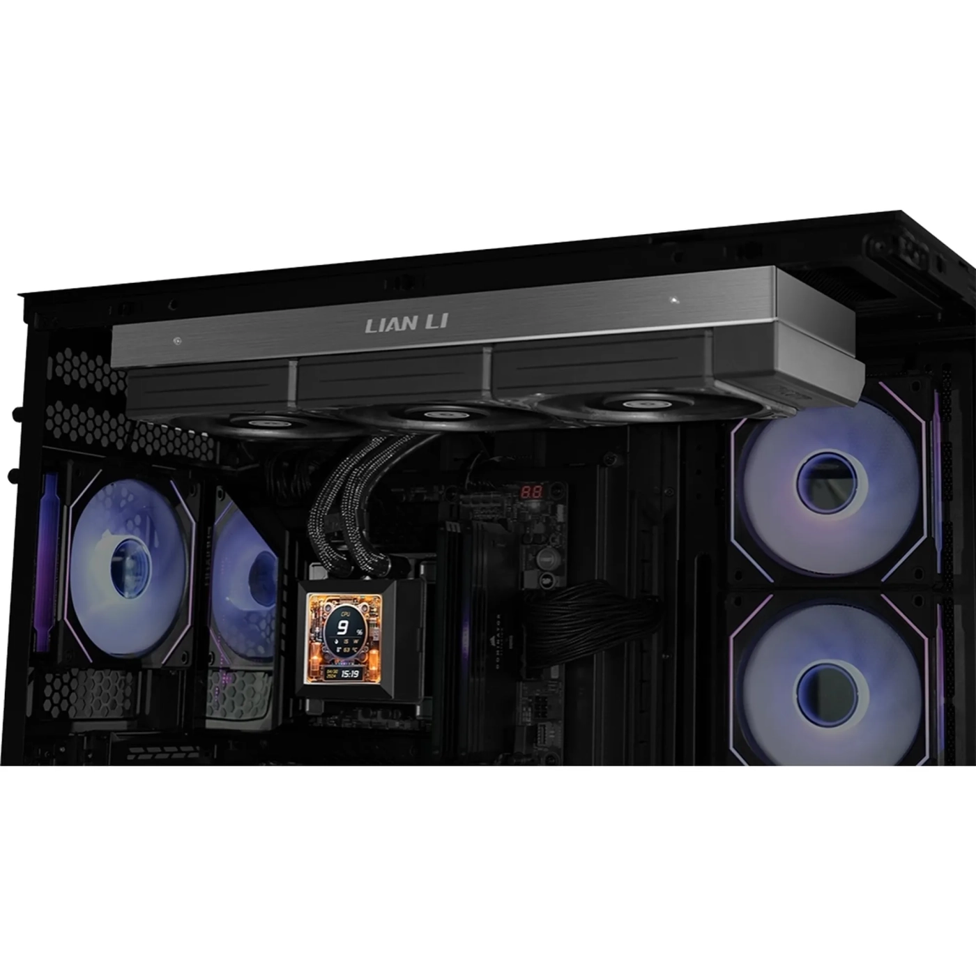 Купити Система водяного охолодження Lian Li HydroShift LCD 360TL White (G89.GHSLCD36TW.00) - фото 13