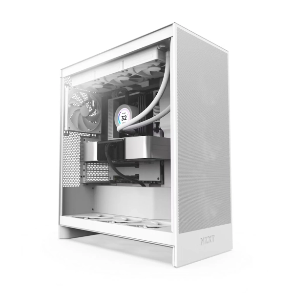 Купити Корпус NZXT H7 Flow White (CM-H72FW-01) - фото 1