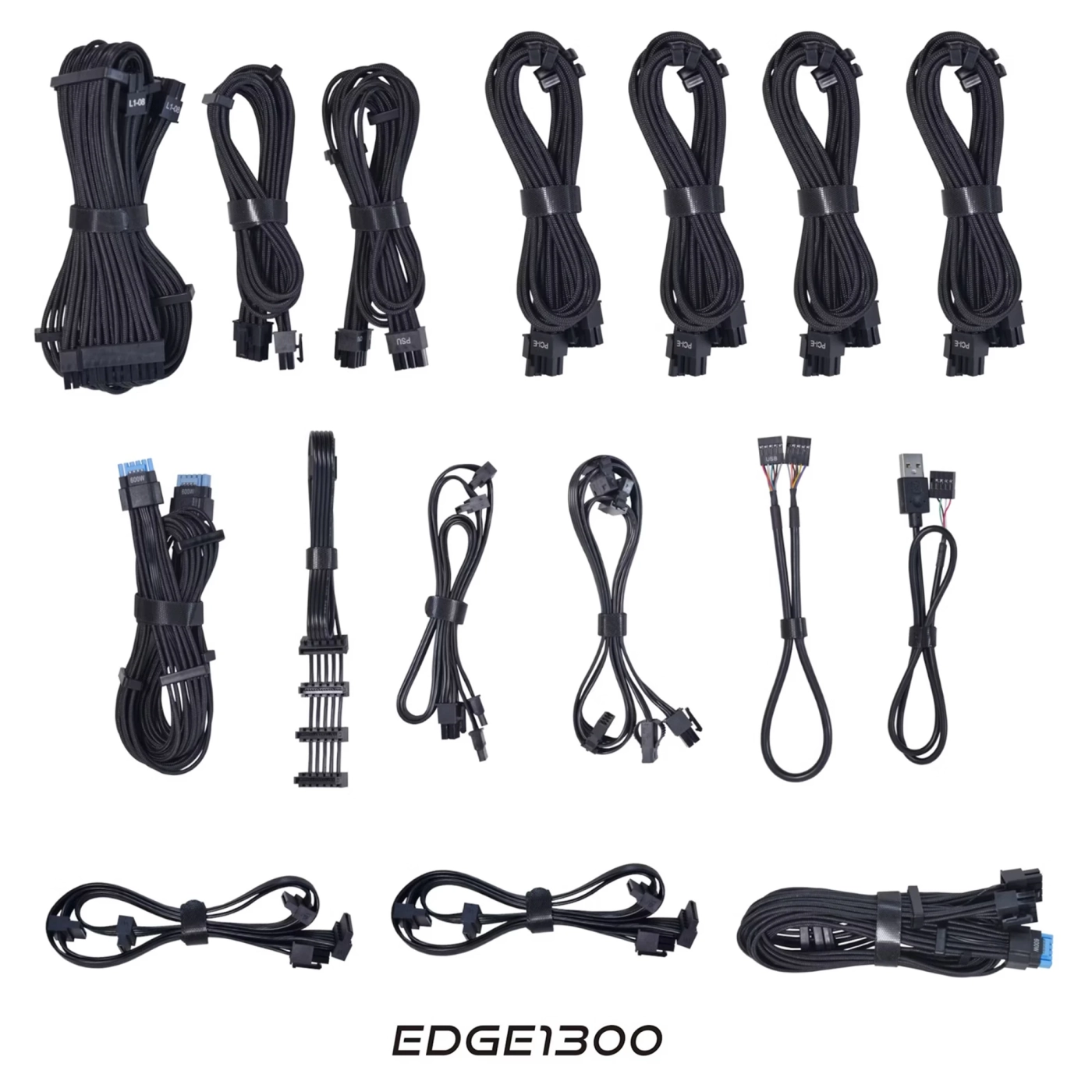 Купити Блок живлення Lian Li EDGE1300 80 PLUS Platinum Black (G9P.EG1300.BE00.EU) - фото 10