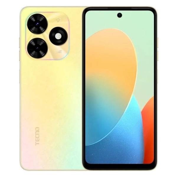 Купити Смартфон Tecno Spark Go 2024 (BG6) 4/128GB (4894947018091) Alpenglow Gold - фото 1
