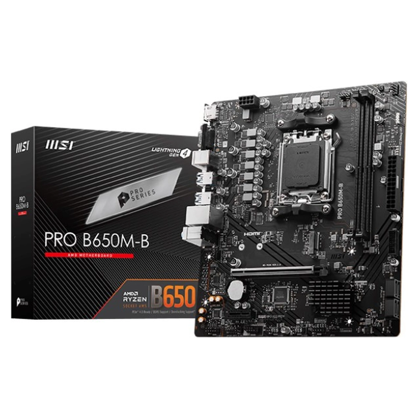 Купити Материнська плата MSI PRO B650M-B - фото 5