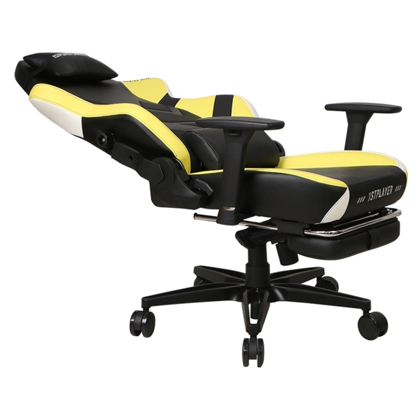 Купити Крісло для геймерів 1stPlayer Duke Black&White&Yellow - фото 5