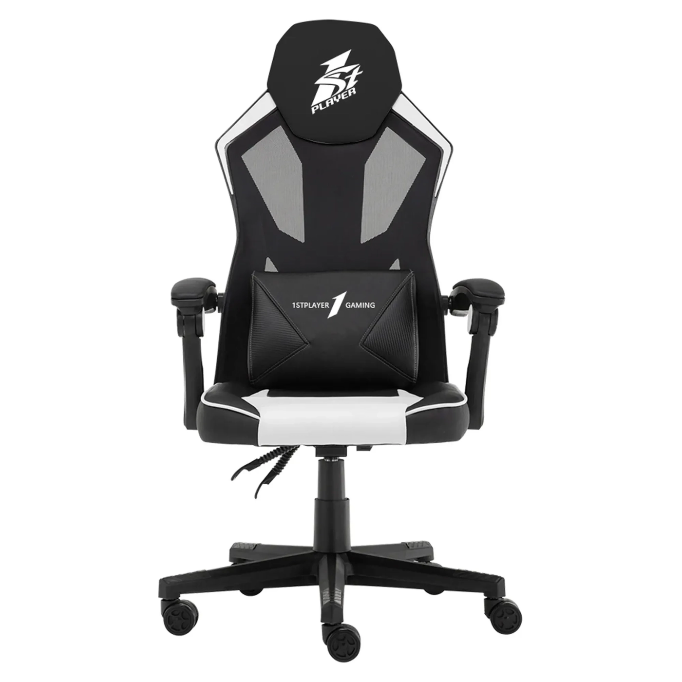 Купить Кресло для геймеров 1stPlayer P01 Black-White - фото 1
