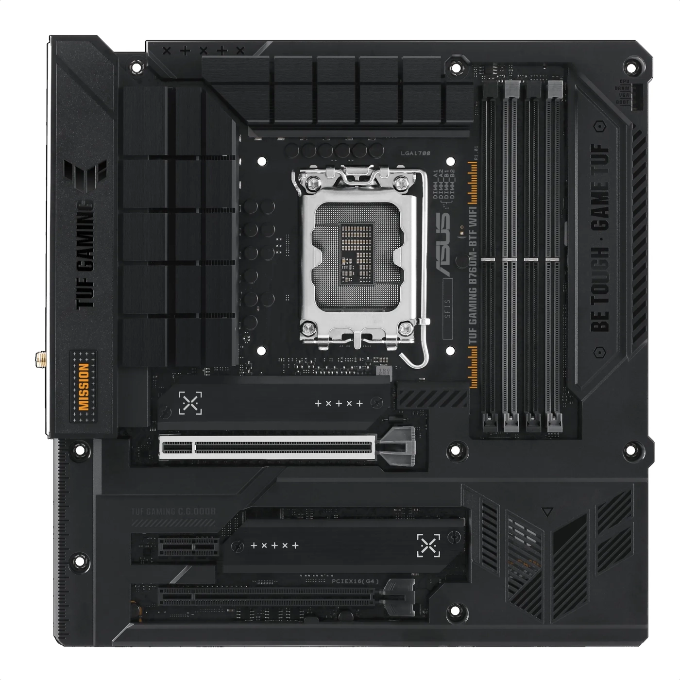 Купить Материнская плата Asus TUF GAMING B760M-BTF WIFI - фото 1