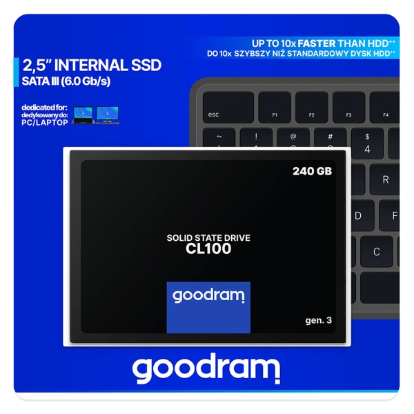Купить SSD диск GOODRAM CL100 gen.3 240GB 2.5" (SSDPR-CL100-240-G3) - фото 9