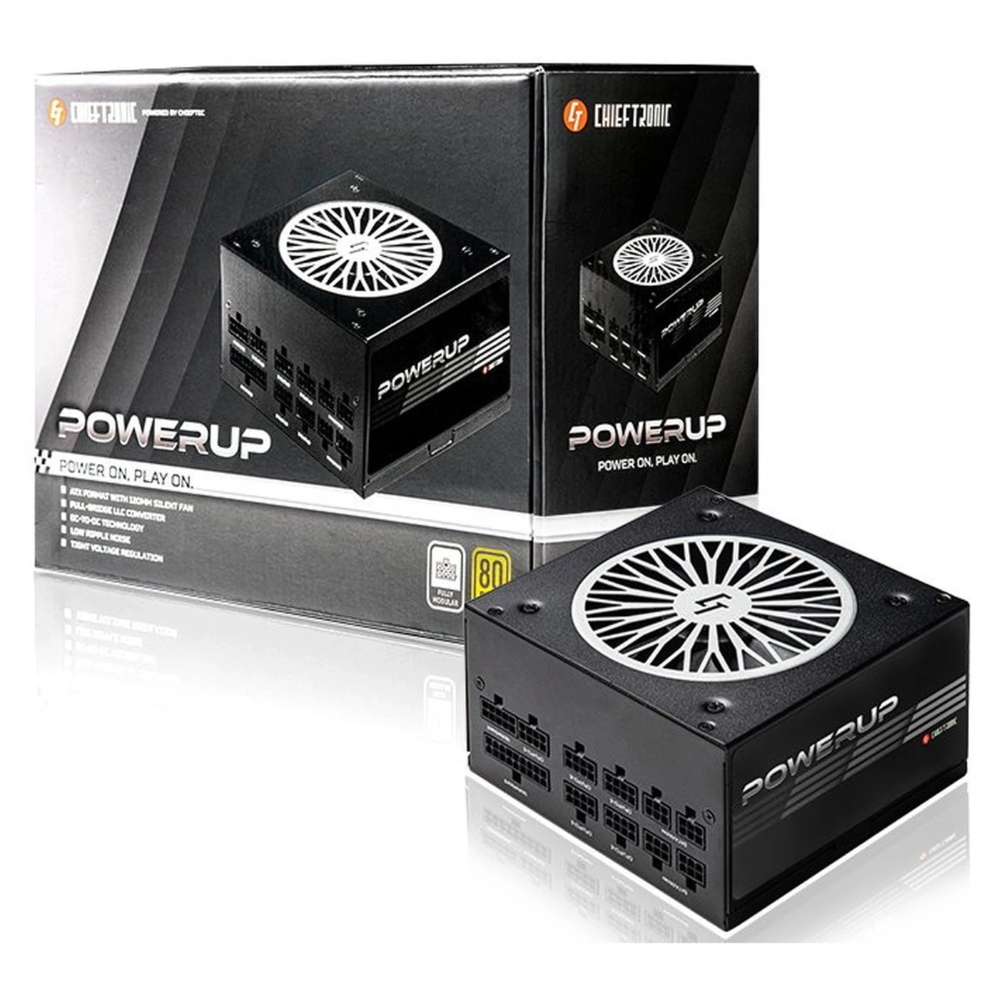 Купити Блок живлення CHIEFTEC 850W PowerUP Gold (GPX-850FC) - фото 7